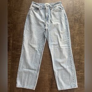 Abercrombie & Fitch Light Wash “The Loose” Jeans (Size 29/8, Curve Love)